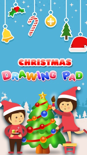 Christmas Drawing Pad - Holiday Fun For Kids(圖3)-速報App