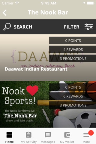The Nook Bar screenshot 2