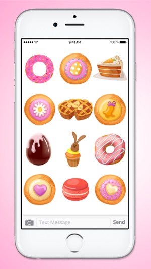 Easter Treats Cookies Cake and Candy Sticker Pack(圖5)-速報App