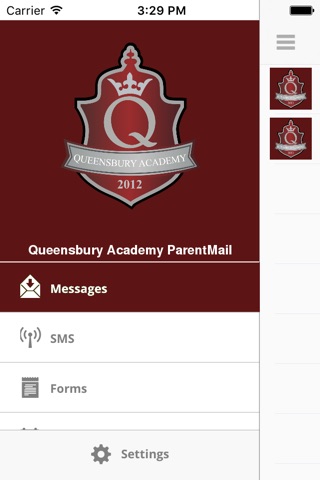 Queensbury Academy ParentMail (LU6 3BU) screenshot 2