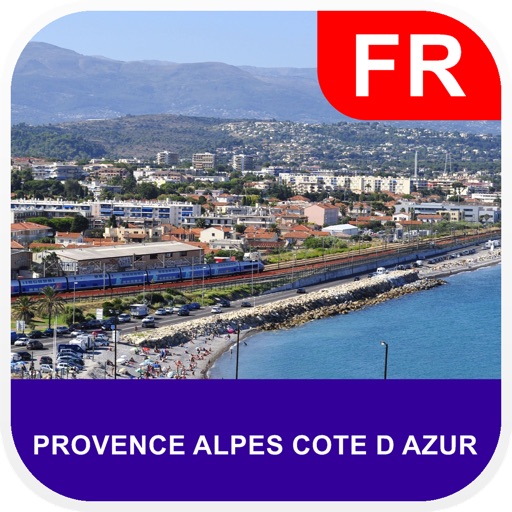 Provence Alpes Cote D Azur Map - PLACE STARS
