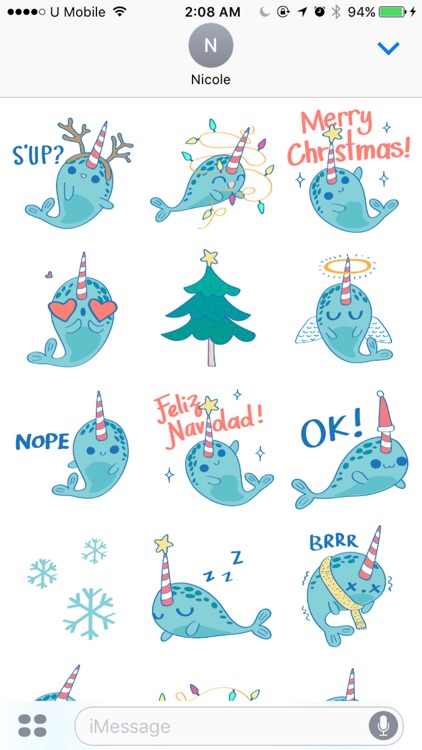 Dreamy the Narwhal - Xmas Edition screenshot-3