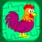 This  kids puzzle game consists of animal life jigsaw puzzles with cute animal cartoon pictures