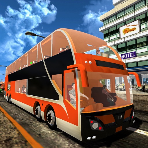 Extreme City Bus Driving Sim Icon