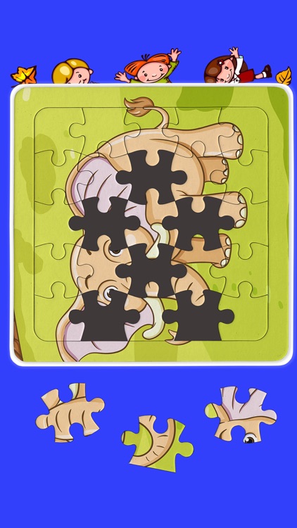 Kids animals jigsaw puzzles games for toddlers