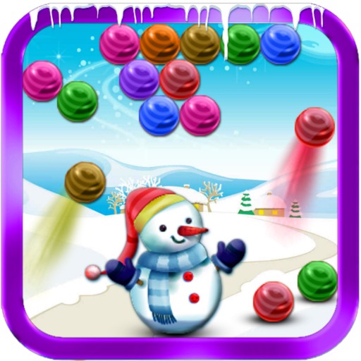 Santa's Happy Ball - Xmar New Bubble iOS App