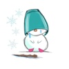 Xmas Of Lonely Snowman Stickers