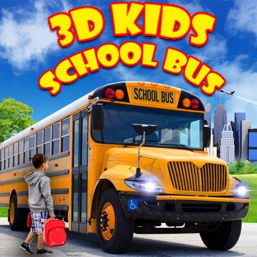 3D Kids School Bus Driver Master Sim iOS App