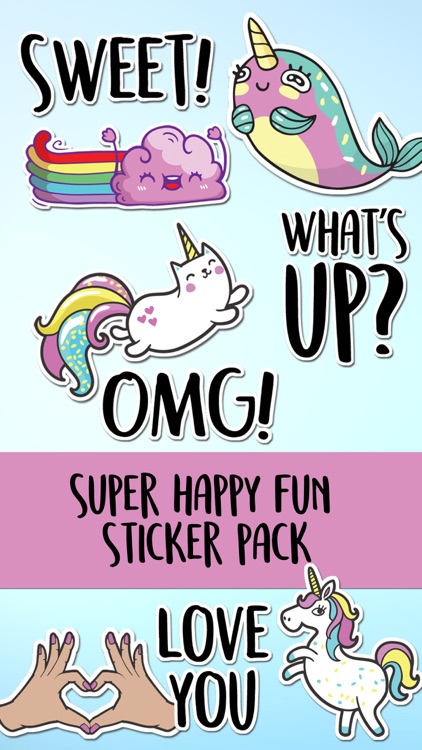 Super Happy Fun Sticker Pack