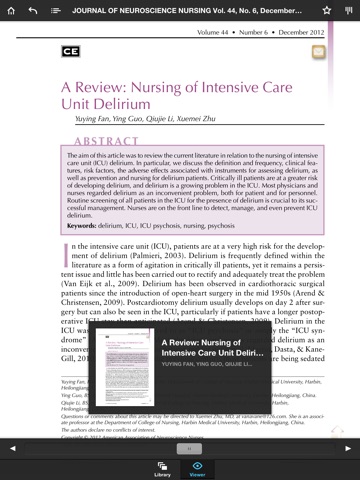 Journal of Neuroscience Nursing screenshot 4