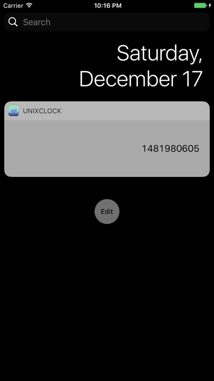 UnixClock BB screenshot-3