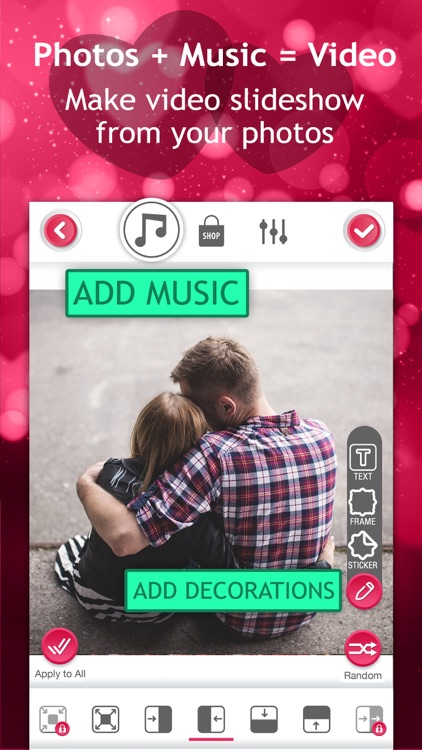 Love Video.s Creator - Valentine's Day Slideshow