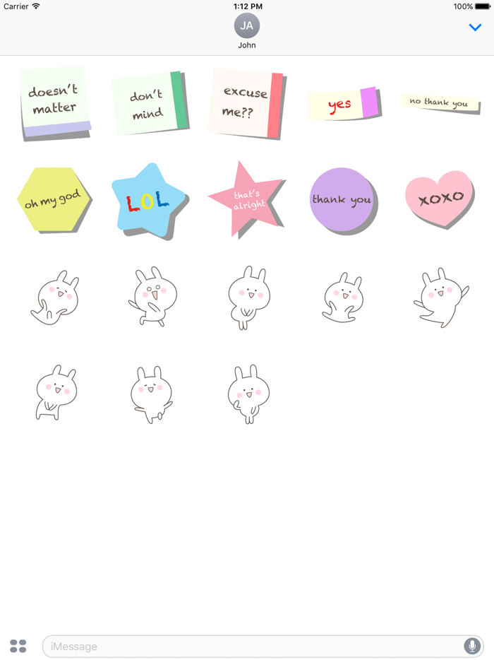 Choose a sticky note