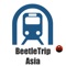 Icon Subway & Train Transport Route Trip Advisor - Asia
