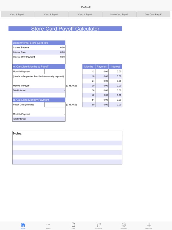 credit cards payoff calculator app price drops
