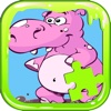 Puzzle Hippo Cartoon Games And Jigsaw For Kids