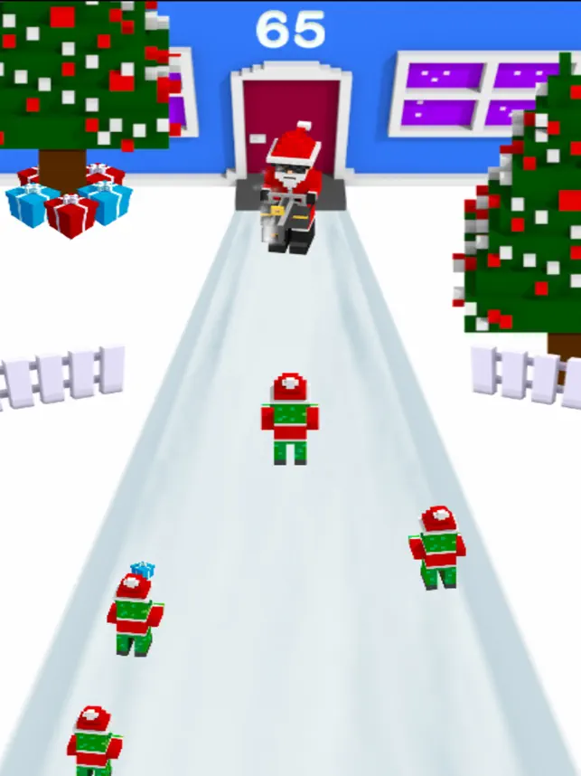 Bad Ass Santa, game for IOS