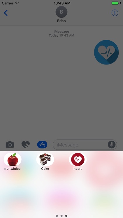 Sweetie Heart Love Stickers