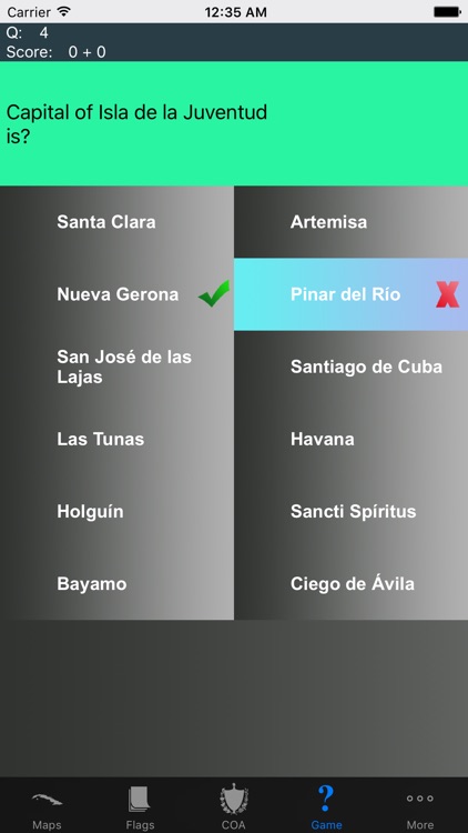 Cuba Provinces Maps and Capitals screenshot-3