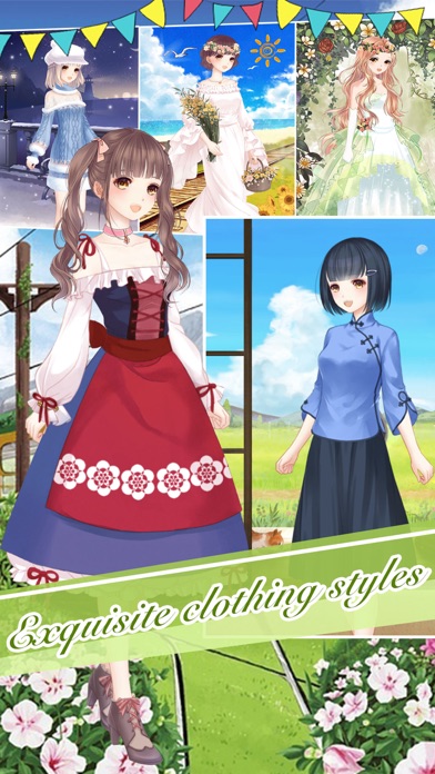 Fall dress up story - girl beauty girls games screenshot 2