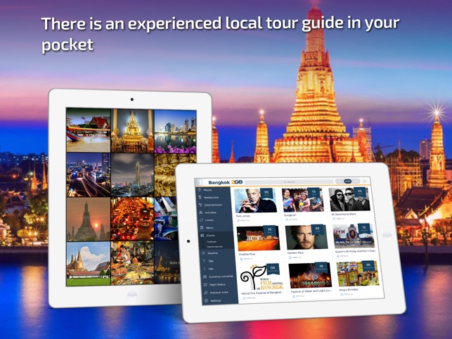 Bangkok Travel Guide & offline city map