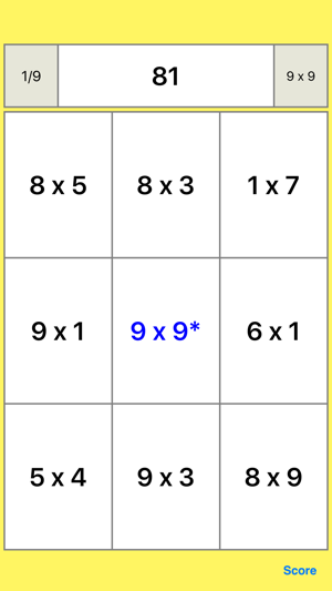 Reverse one digit multiplication tADa