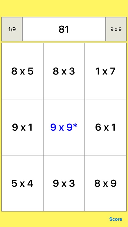 Reverse one digit multiplication tADa