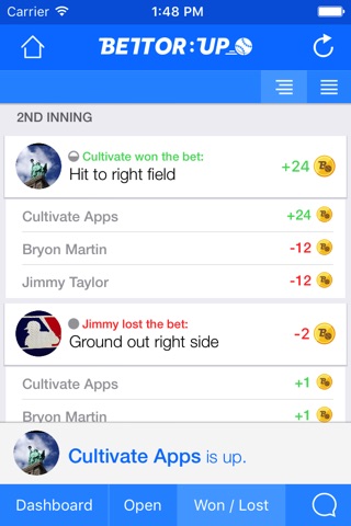 BettorUp Baseball screenshot 4