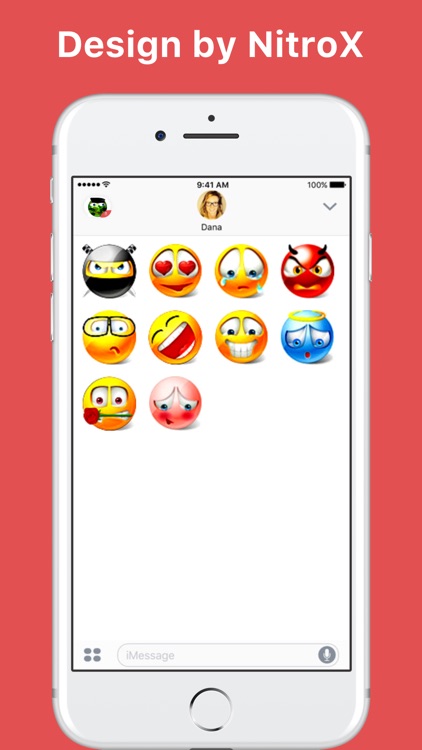 smileY.2 stickers by NitroX for iMessage