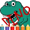 T Rex Dinosaur Coloring Book free game for kids