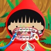 Dentist Doctor Treat Little Girl Red Hood