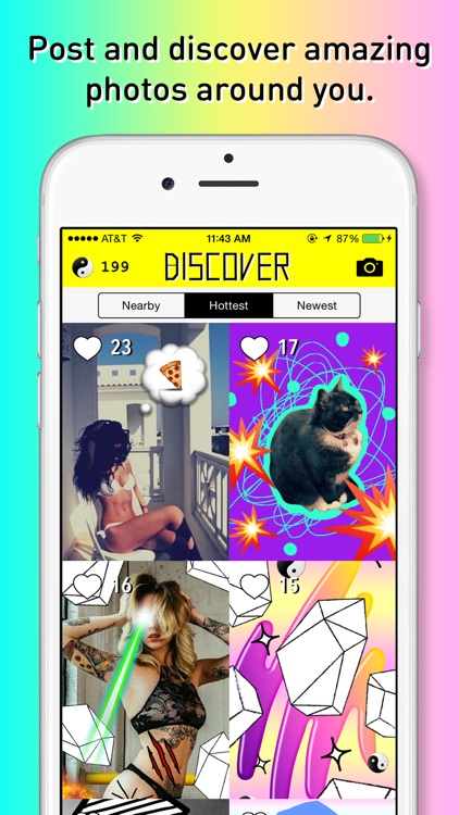 OKJUX - Discover awesome sticker art nearby!