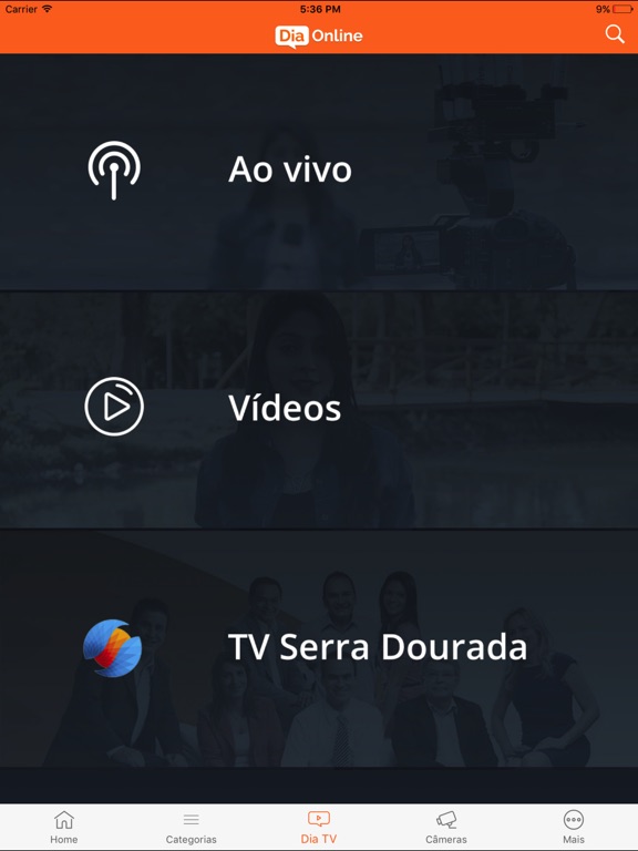 iPad Image of Dia Online