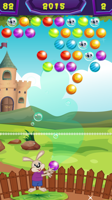 How to cancel & delete Bubble Shooter Bunny Shooting Game from iphone & ipad 4