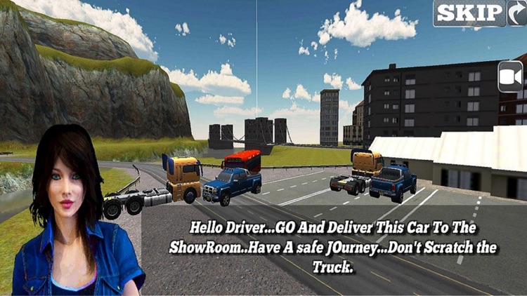 Real Car Transporter Truck Sim screenshot-4