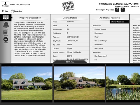 Penn-York Real Estate for iPad screenshot 4