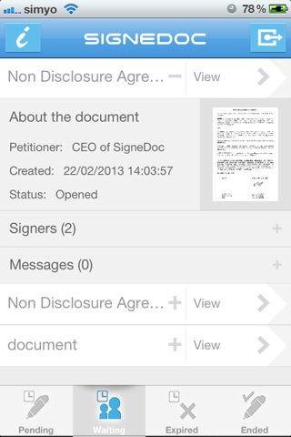 Signedoc screenshot 4