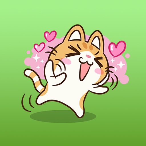 Calypso The Cute Little Cat Stickers icon
