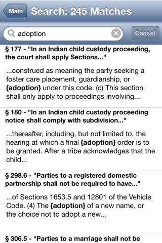 CA Family Code 2023 screenshot 2