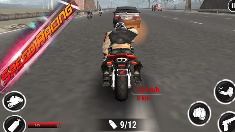 MOTOR BIKE Stunt Fighter RACER 3D