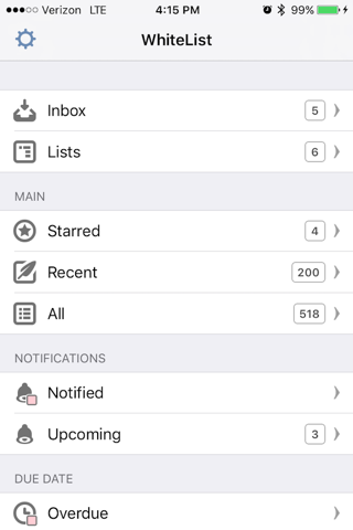 WhiteList - A List Taking and Note Making App screenshot 2