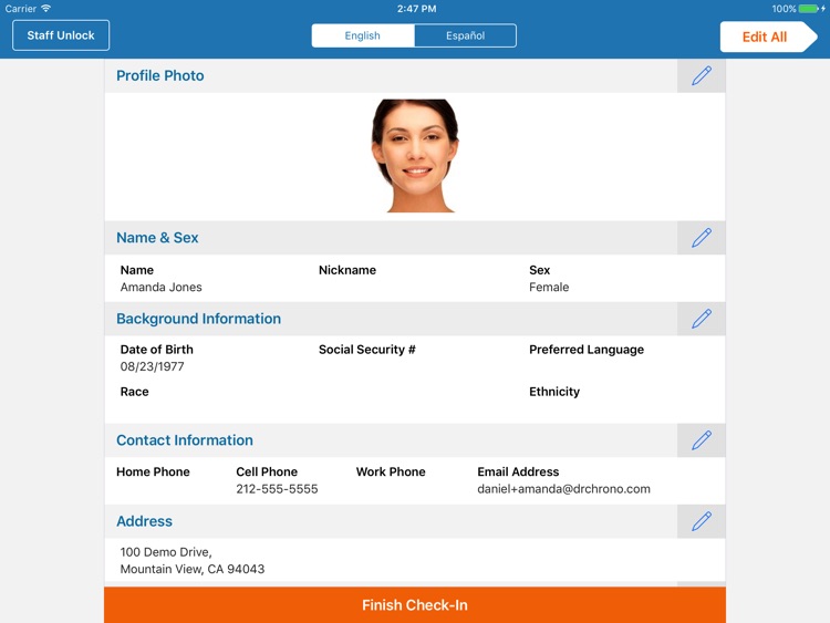 drchrono Patient Check-In