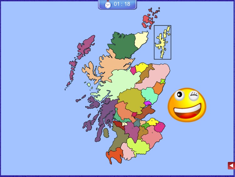 United Kingdom Puzzle Map