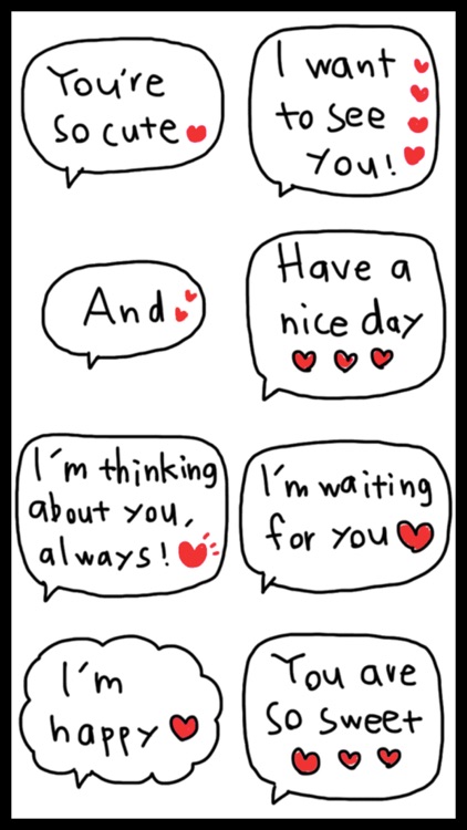 Love Messages Stickers screenshot-3
