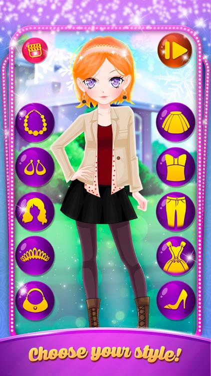 Pretty Anime Girl: Dressup and makeup