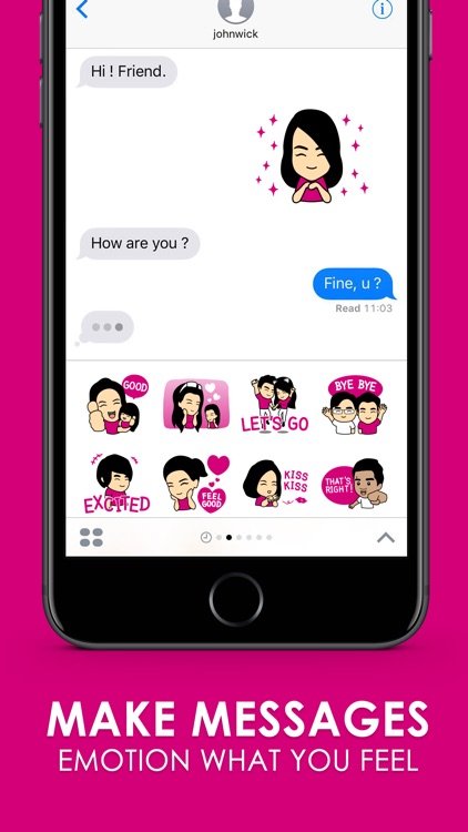 The People Stickers for iMessage Free