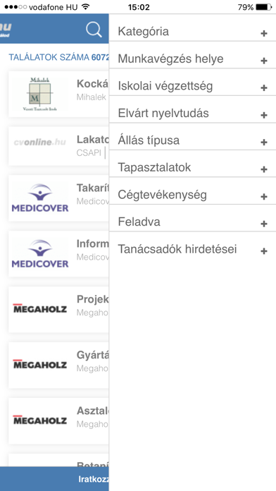 How to cancel & delete Cvonline.hu állások from iphone & ipad 4