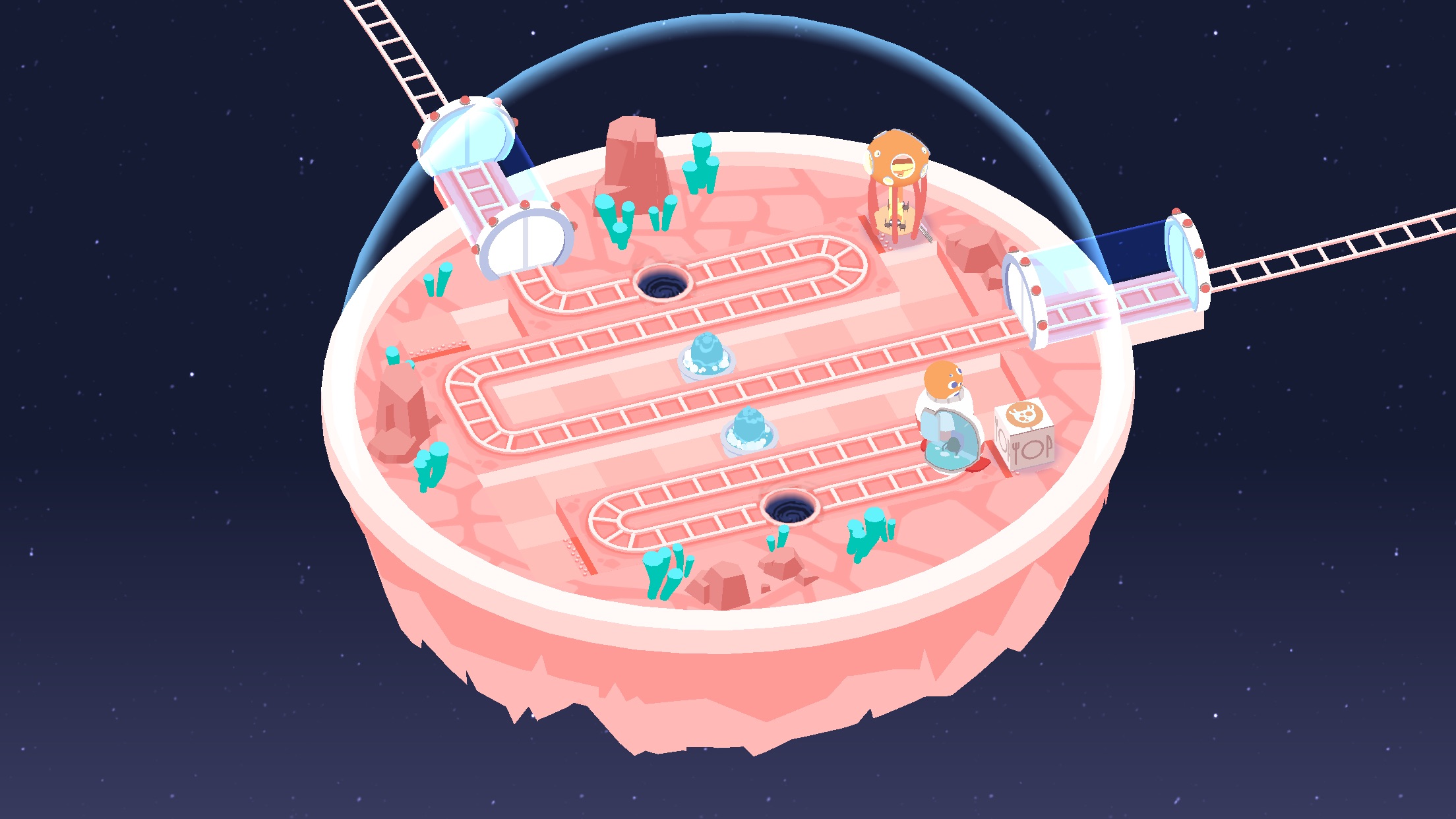 Screenshot do app Cosmic Express