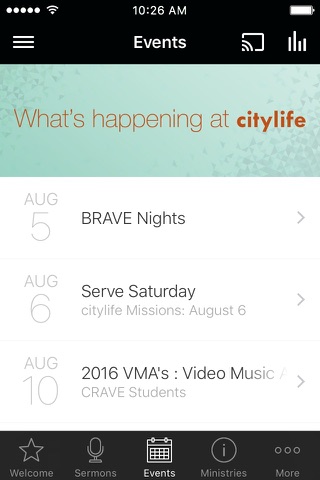 citylife church screenshot 3