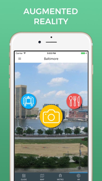 Baltimore Travel Guide with Offline Street Map screenshot 2